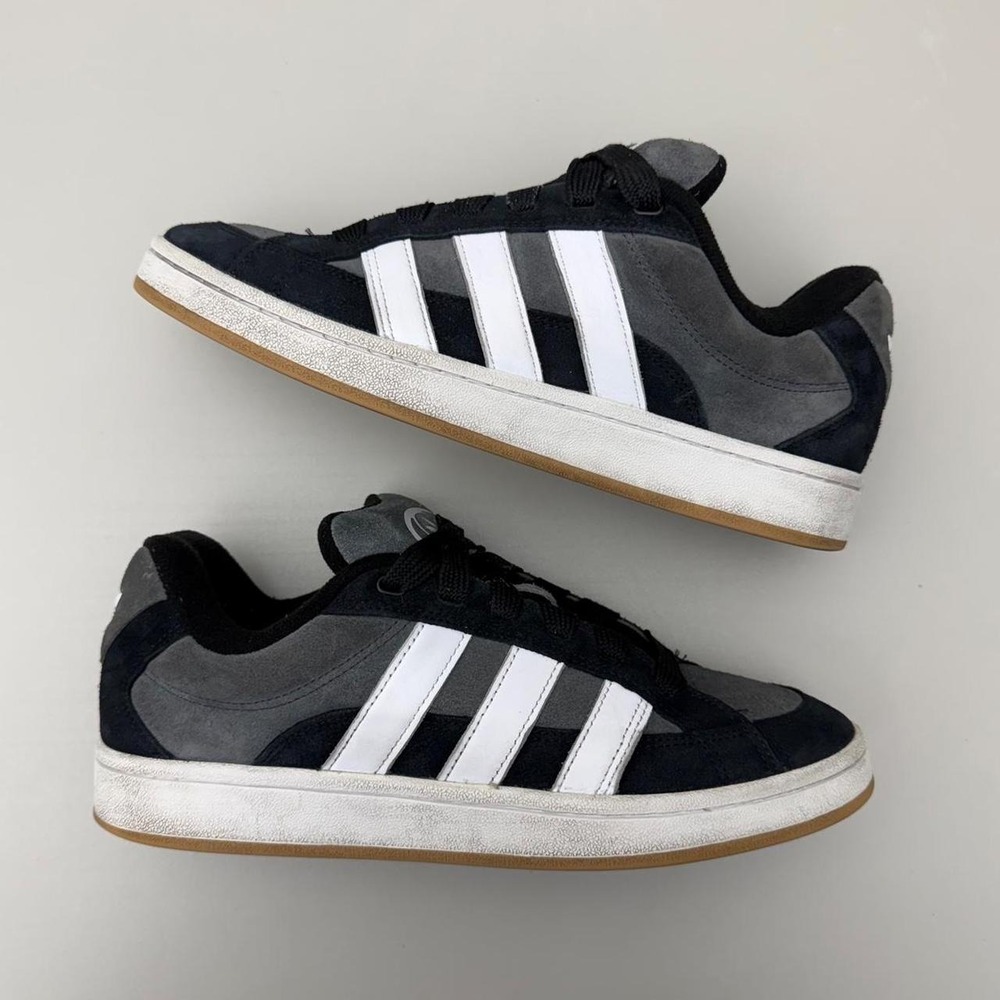 Adidas Campus 'OOs Beta Gray Black Sneakers Size 10.5
